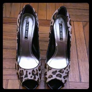 Nine West Platform Pony Heels